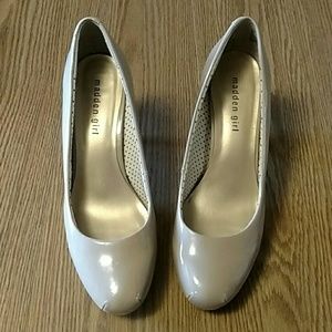 Tan Madden girl heels